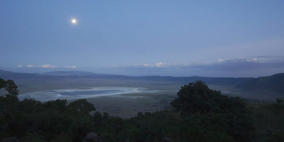 Full Moon, Ngorongoro Crater